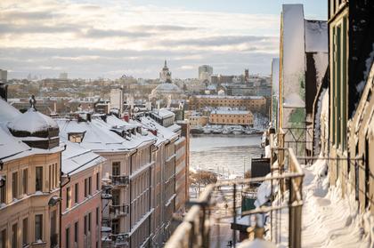Balkong eller utsiktsbild