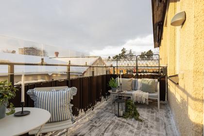 Balkong eller utsiktsbild