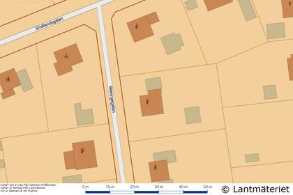 Illustrerad karta över fastigheten eller området
