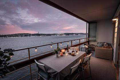 Balkong eller utsiktsbild