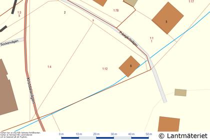 Illustrerad karta över fastigheten eller området