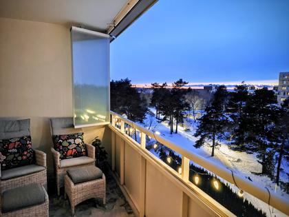 Balkong eller utsiktsbild