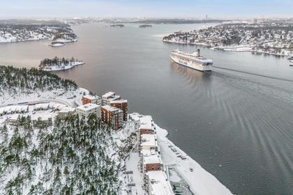 Balkong eller utsiktsbild