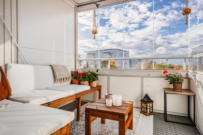 Balkong eller utsiktsbild