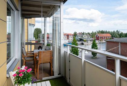 Balkong eller utsiktsbild