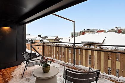 Balkong eller utsiktsbild