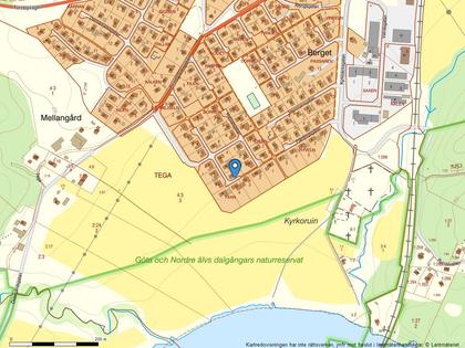 Illustrerad karta över fastigheten eller området