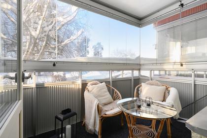 Balkong eller utsiktsbild