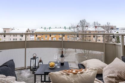 Balkong eller utsiktsbild