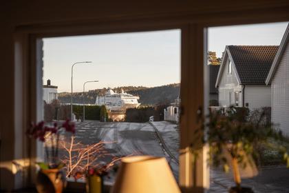 Balkong eller utsiktsbild