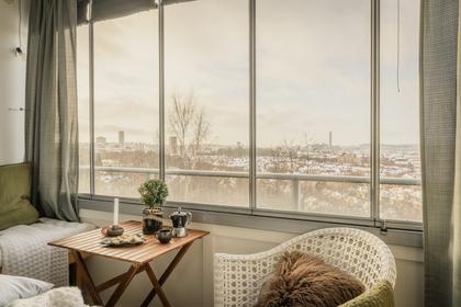 Balkong eller utsiktsbild