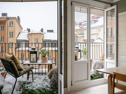 Balkong eller utsiktsbild