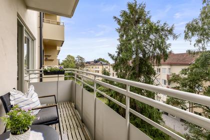 Balkong eller utsiktsbild