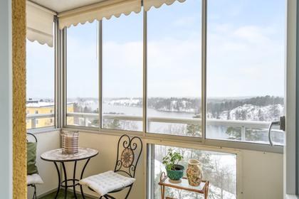 Balkong eller utsiktsbild