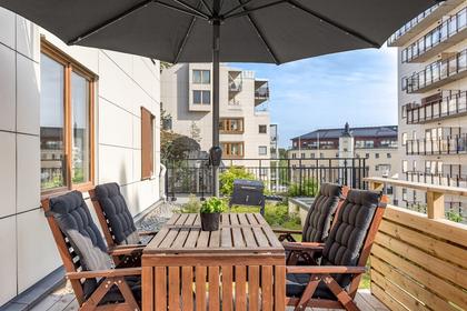 Balkong eller utsiktsbild