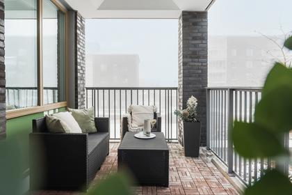 Balkong eller utsiktsbild