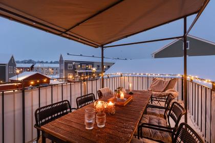 Balkong eller utsiktsbild