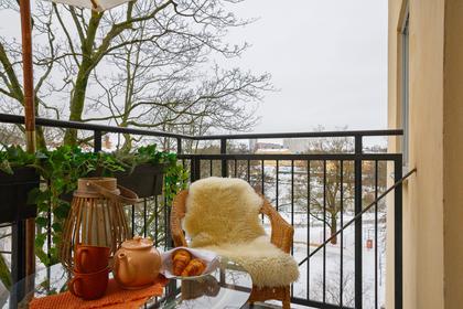 Balkong eller utsiktsbild