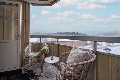 Balkong eller utsiktsbild