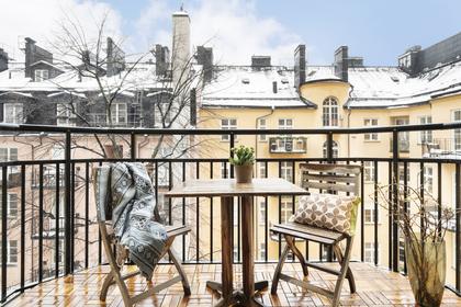 Balkong eller utsiktsbild