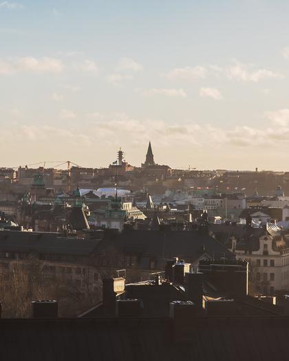 Balkong eller utsiktsbild