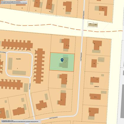 Illustrerad karta över fastigheten eller området