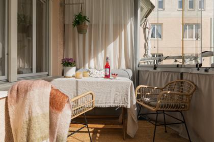 Balkong eller utsiktsbild