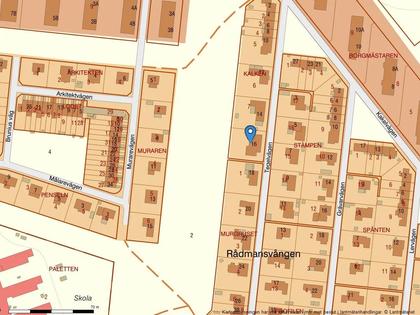 Illustrerad karta över fastigheten eller området