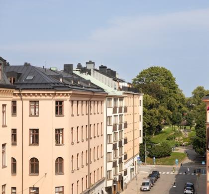 Balkong eller utsiktsbild