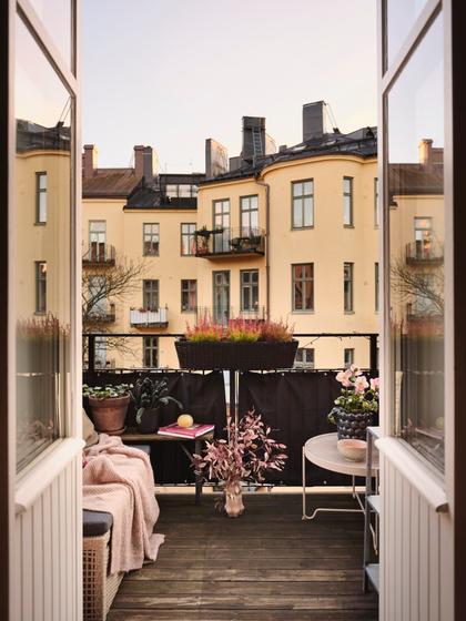 Balkong eller utsiktsbild