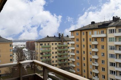 Balkong eller utsiktsbild