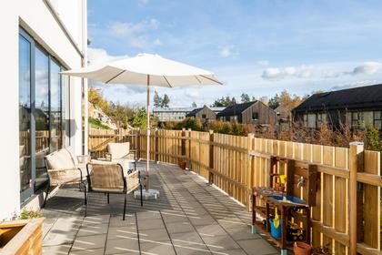 Balkong eller utsiktsbild