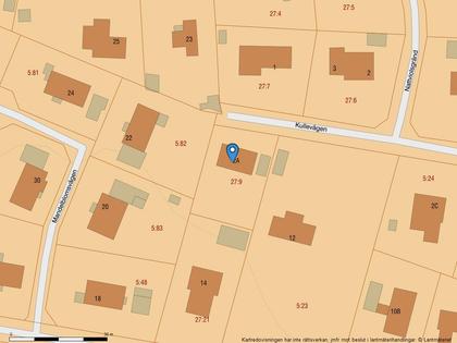 Illustrerad karta över fastigheten eller området