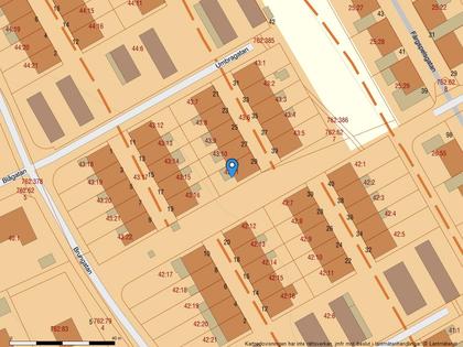 Illustrerad karta över fastigheten eller området