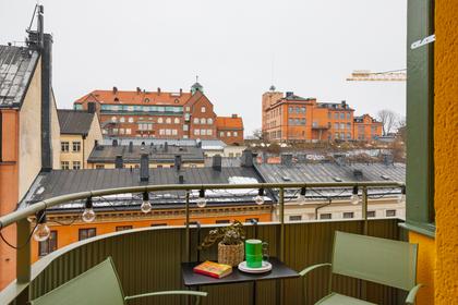 Balkong eller utsiktsbild