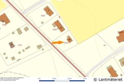 Illustrerad karta över fastigheten eller området