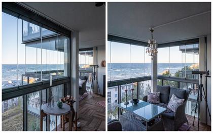 Balkong eller utsiktsbild