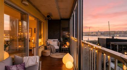 Balkong eller utsiktsbild