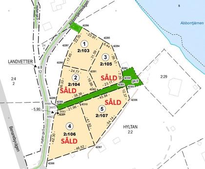 Illustrerad karta över fastigheten eller området