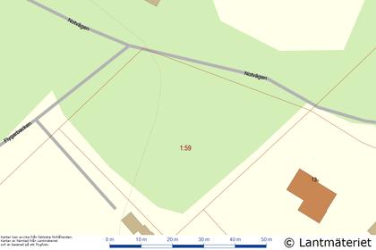 Illustrerad karta över fastigheten eller området