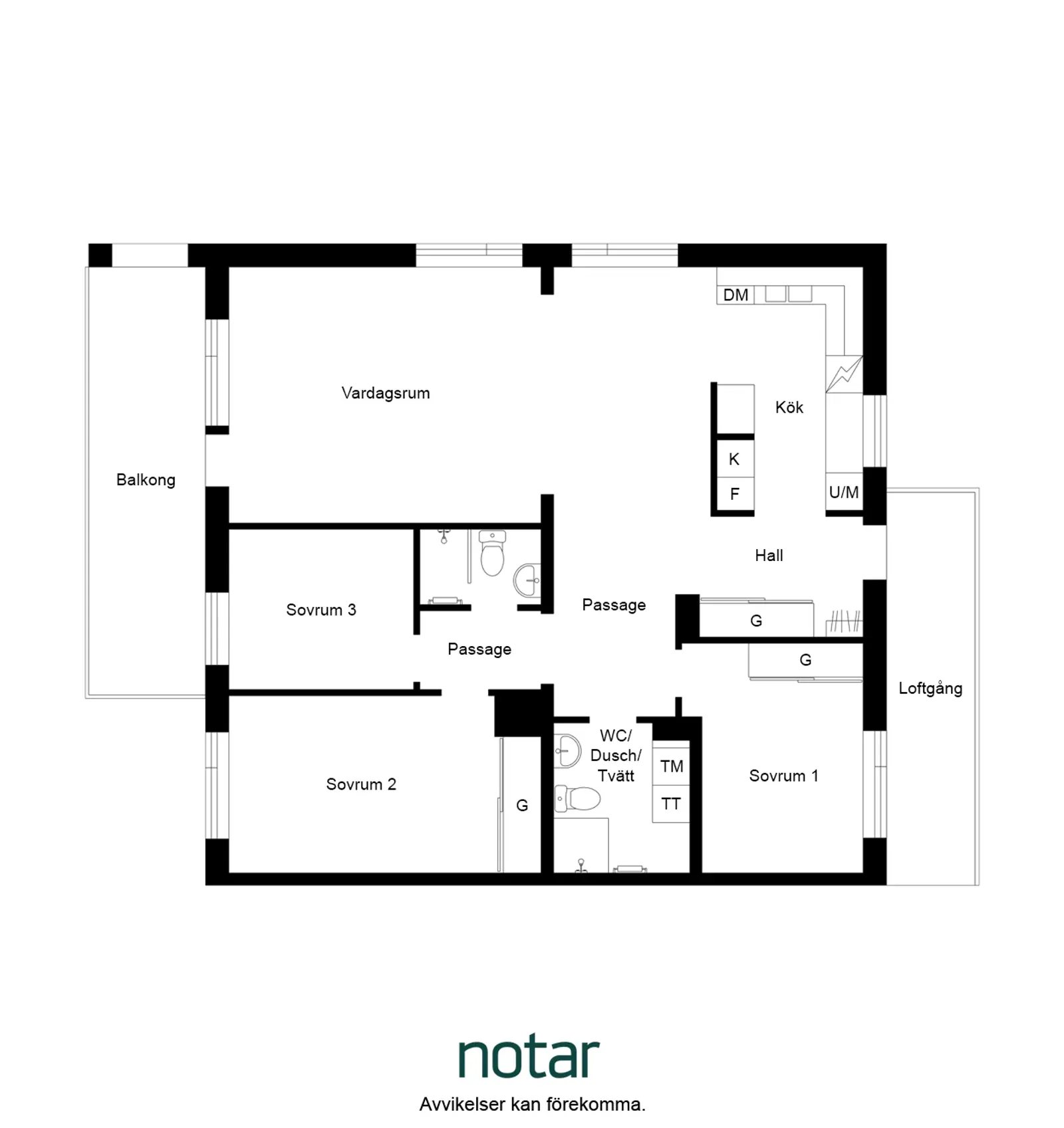 Planritning för Honnörsgatan 5