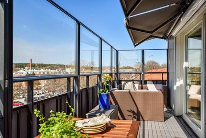 Balkong eller utsiktsbild