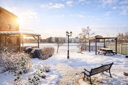 Balkong eller utsiktsbild