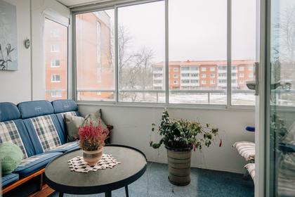 Balkong eller utsiktsbild