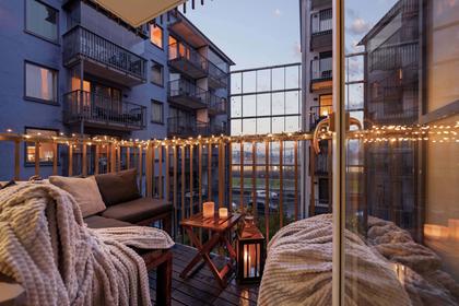 Balkong eller utsiktsbild