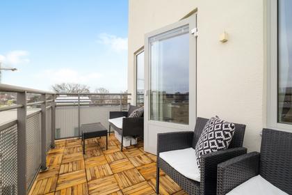 Balkong eller utsiktsbild