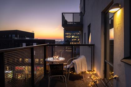 Balkong eller utsiktsbild