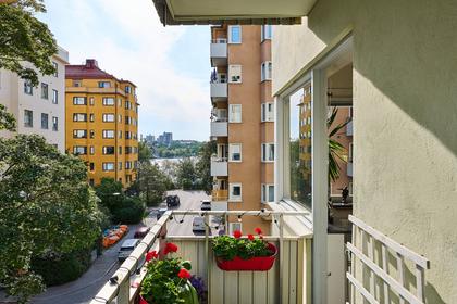 Balkong eller utsiktsbild