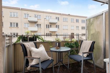 Balkong eller utsiktsbild