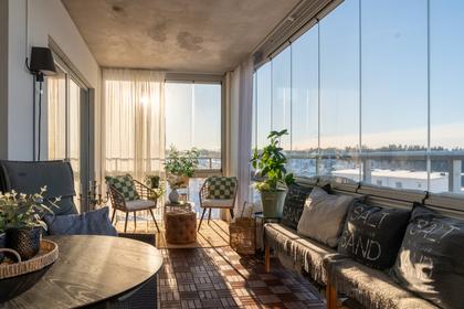 Balkong eller utsiktsbild